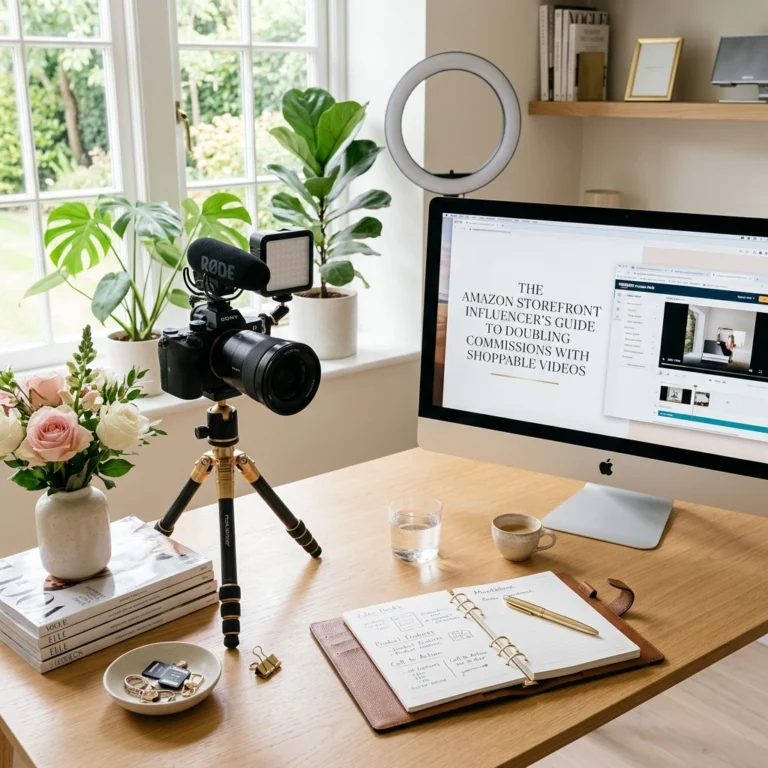 The Amazon Storefront Influencer’s Guide to Doubling Commissions with Shoppable Videos