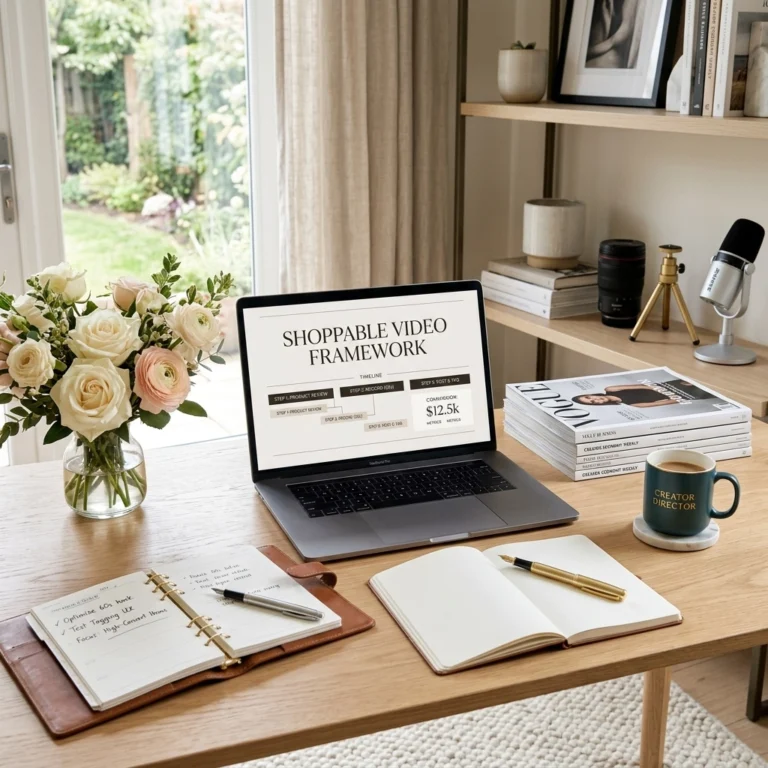 The Proven Shoppable Video Framework: How to Turn 60-Second Reviews into Consistent Commission